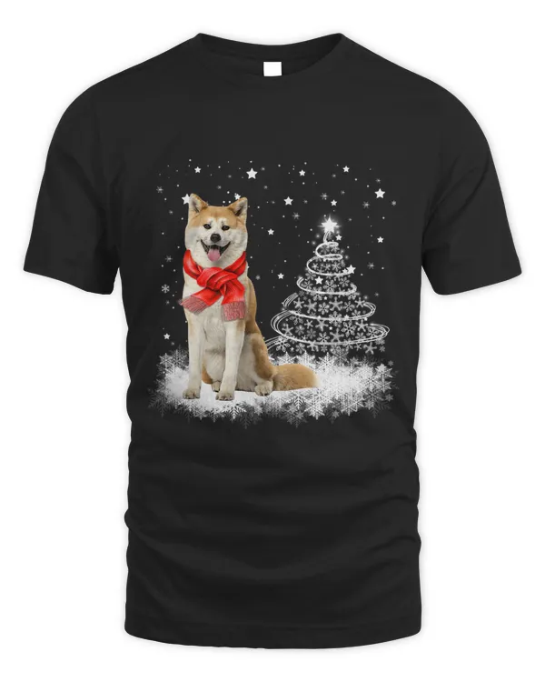Akita Dog Tree Christmas Sweater Xmas Pet Dogs Gifts
