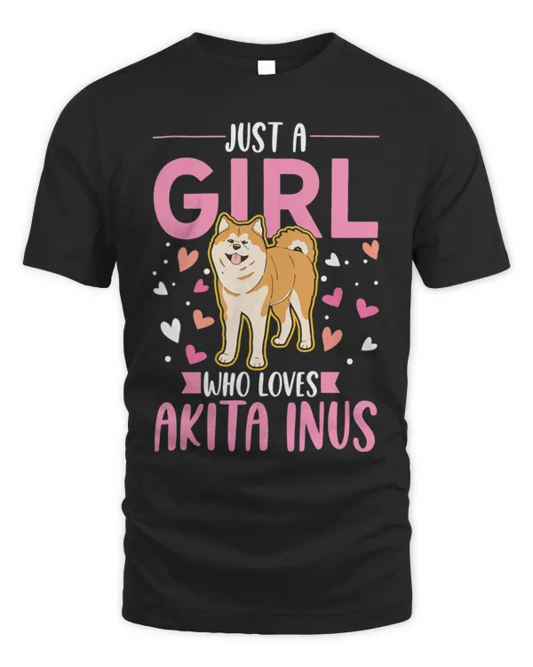 Just a girl who loves Akita Inus Girl