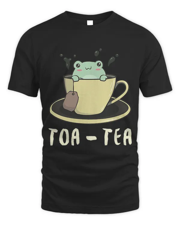 Cottagecore Aesthetic Kawaii Frog Toad Toa Tea In A Tea Cup3