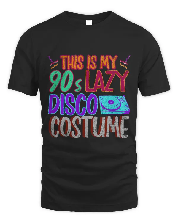 This Is My Lazy 90s Disco Costume Vinyl 1990s Nineties