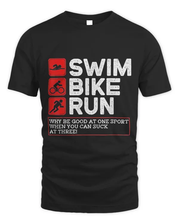 Swim Bike Run Why Be Good At One Sport Triathlon 3