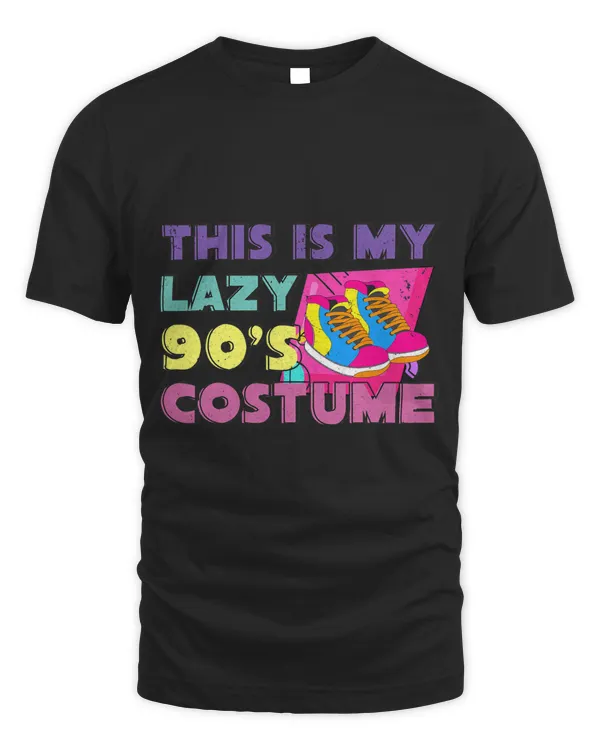 Funny This Is My Lazy 90s Costume 1990s Theme Party Nineties3