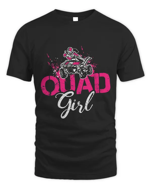 Quad Girl Funny Quad Riding four wheeler ATV for Girls Woman