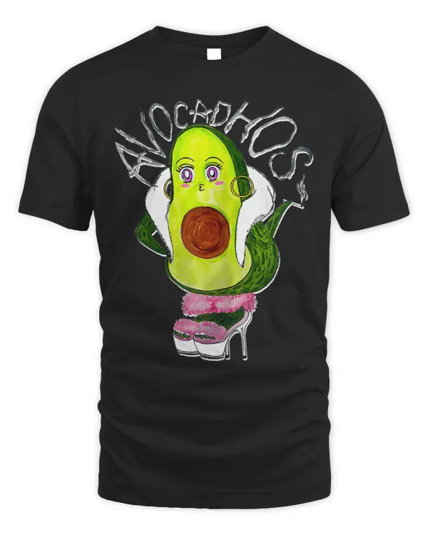 Avocado Woman Drawing Cute Face Graphic Avocado for Girls