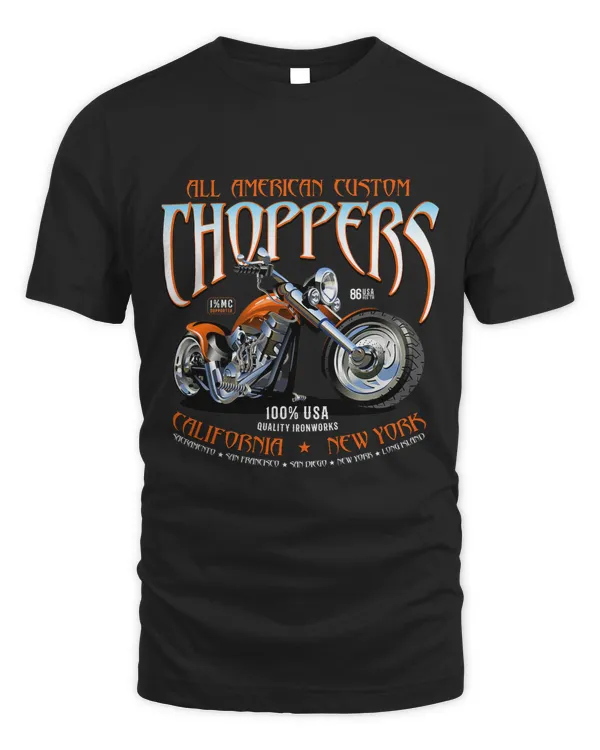 Motorcycle Shirt All American Custom Choppers MC