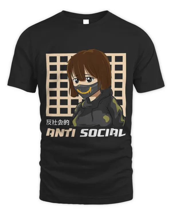 Anti Social Japanese Sad Anime Girl Soft Grunge Emo Goth