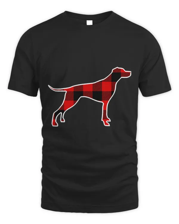 Pointer Red Buffalo Plaid Dog Pet Matching PJ Family Gift