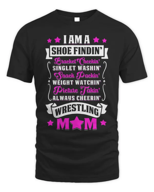 Awesome Women Wrestling Mom Mothers Day Wrestler Apparel