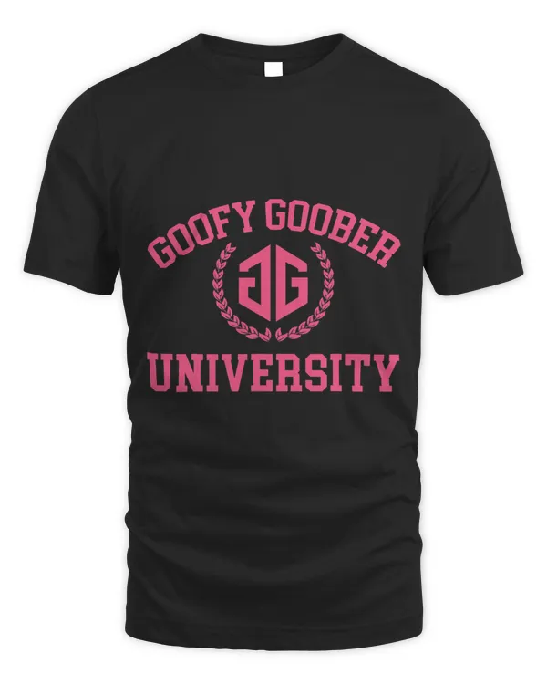 Funny Pink Goober University Women Girl