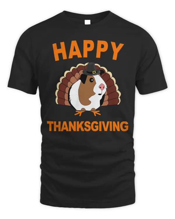 Guinea Pig Thanksgiving Shirt Funny Guinea Pig Tshirt