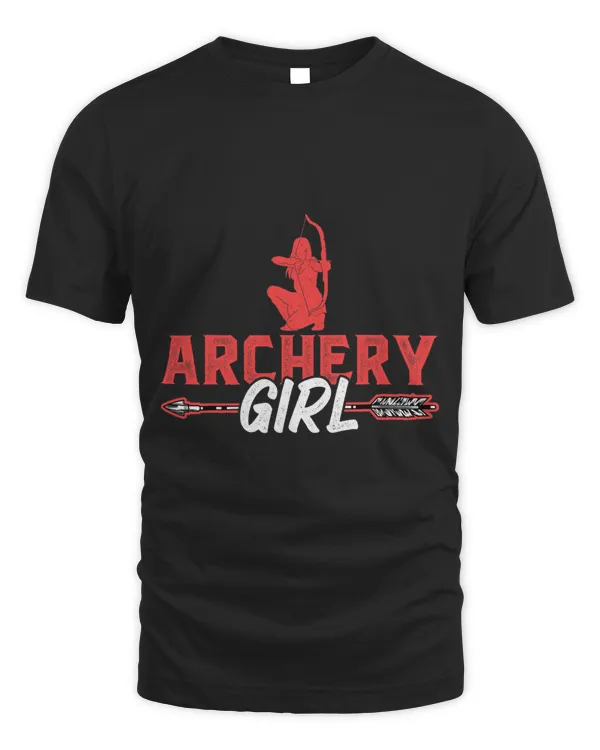 Archer Archery Lover Girls Funny Bow Arrow Archery Girl