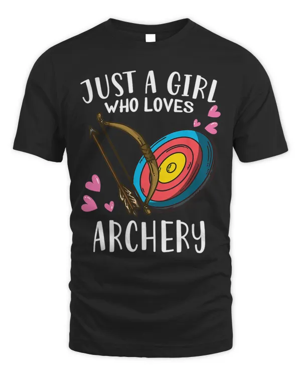 Archer Archery Lover Just A Girl Who Loves Archery