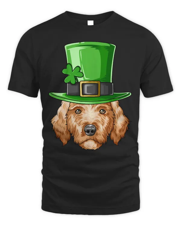 Goldendoodle St. Patrick's Day Irish Leprechaun Goldendoodle Sweatshirt