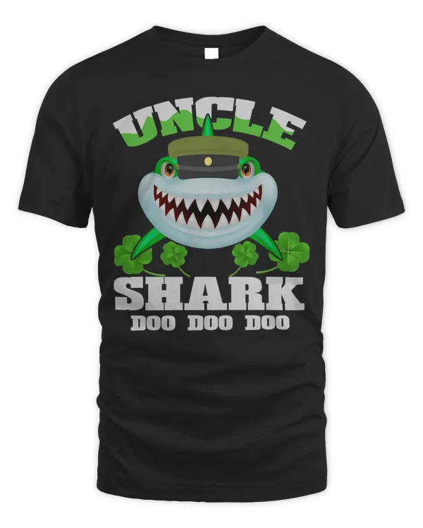 HOLIDAY 365 Irish Uncle Shark St Patrick's Day Gift Family T-Shirt