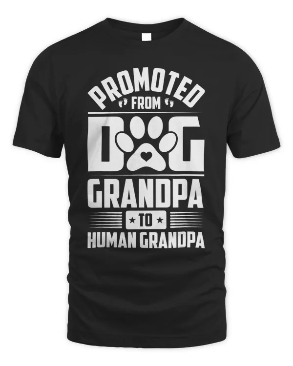 promoted from dog grandpa to human grandpa baby announcement 3