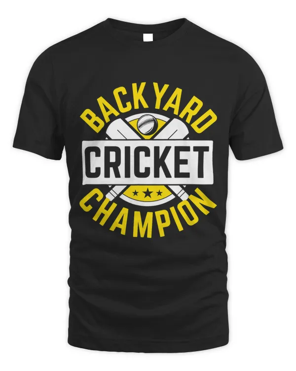 Backyard Cricket Champion Cricket Player Cricketer