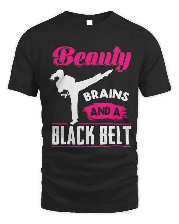 Beauty Brains And A Black Belt Martial Arts Karate Girl 1