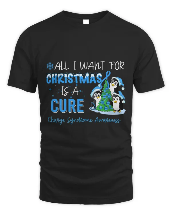 Charge Syndrome Awareness Blue Christmas Tree Gift