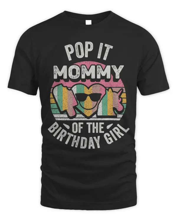 Bday Party Vintage Retro Mommy Of The Birthday Girl 1