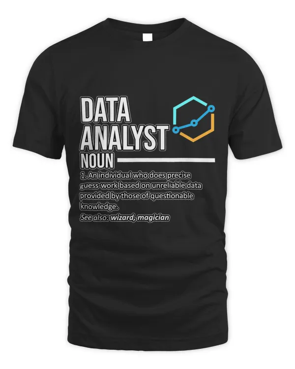Data Analyst Definition Data Scientist Science Lover Graphic