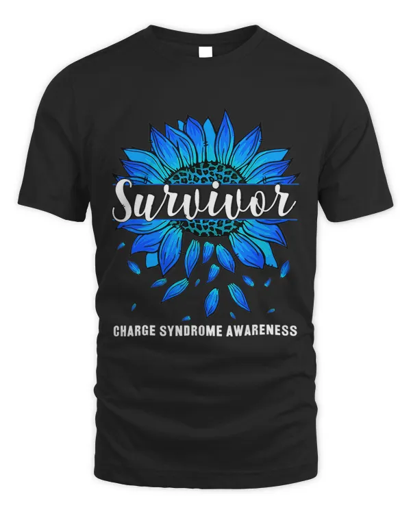 Charge Syndrome Awareness Im A Survivor Sunflower Heart