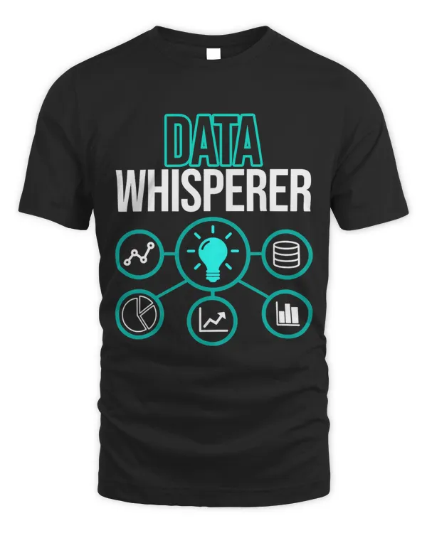 Data Whisperer Data Analyst Computer Scientist Graphic