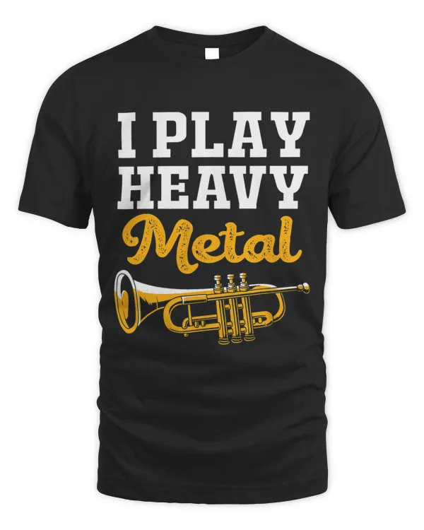 Brass Instrument Marching Band Tuba I Play Heavy Metal