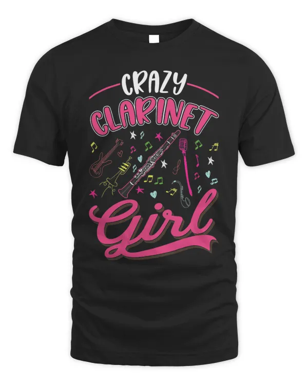 Crazy Clarinet Girl Clarinetist 31