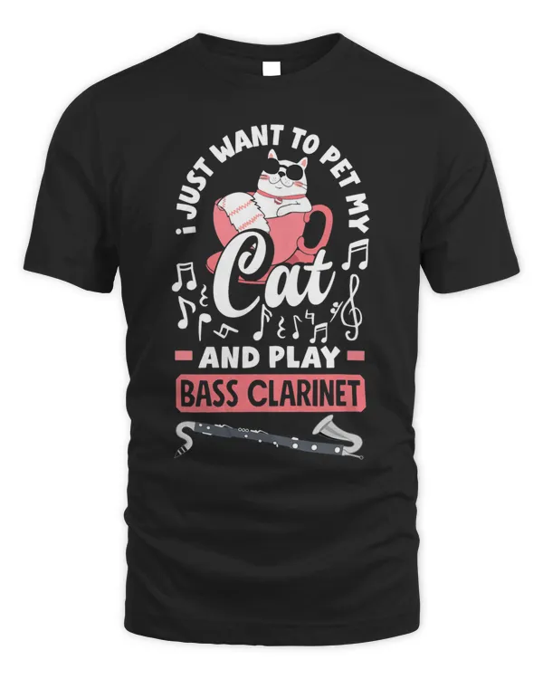 Bass Clarinet Clarinetist Cat Lover