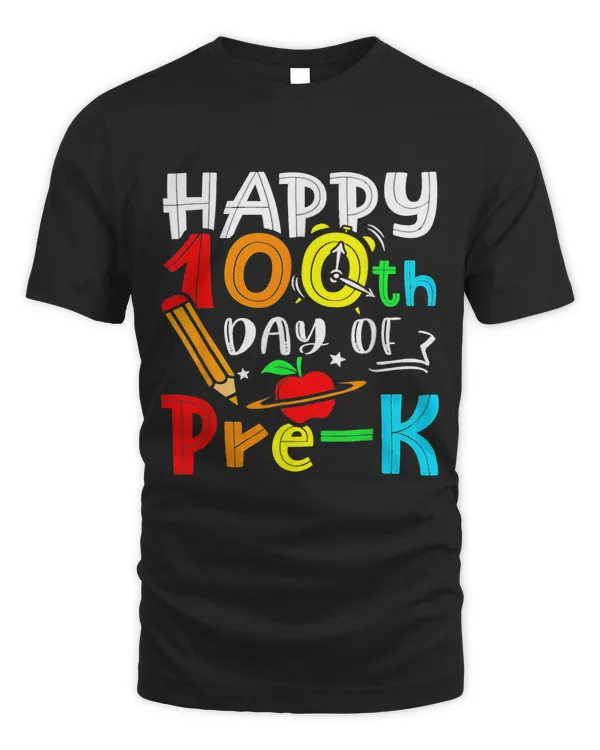 Happy 100th Day Of Pre K Funny 100 Days School