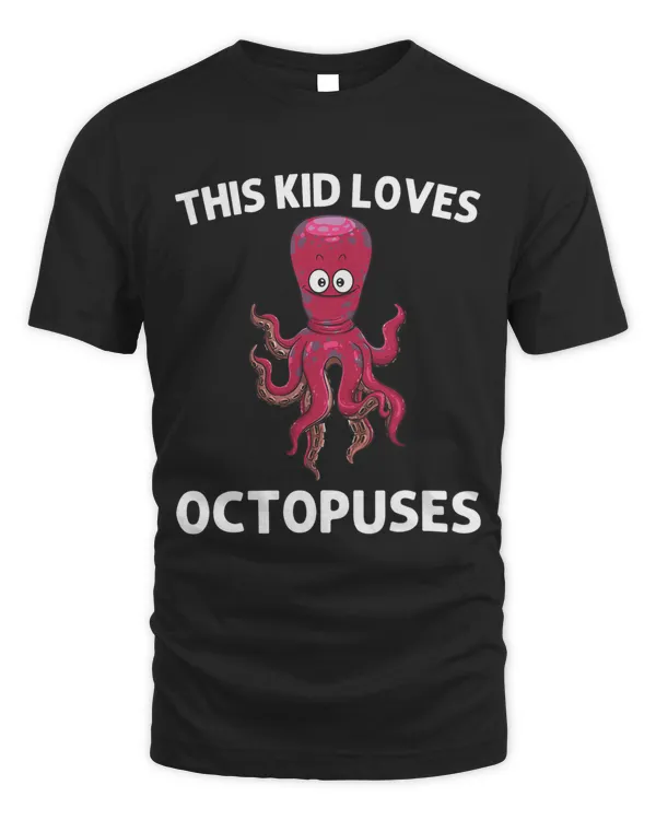 Cool Octopus For Kids Boys Sea Life Ocean Biology Cephalopod 68