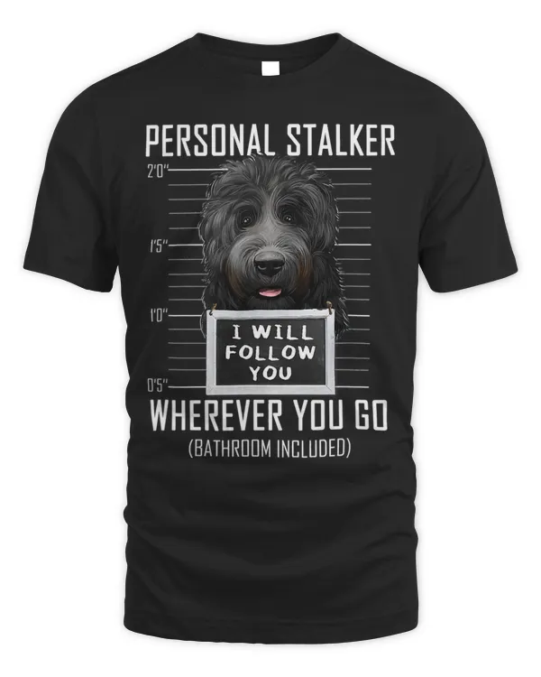 Personal Stalker Dog Black Russian Terrier I Will Follow You 66
