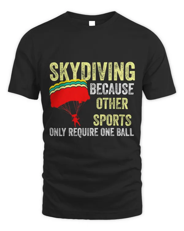 Cool Skydiving Art For Men Women Skydive Parachute Skydiver