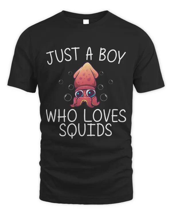 Cool Squid For Boys Kids Octopus Biology Sea Animals