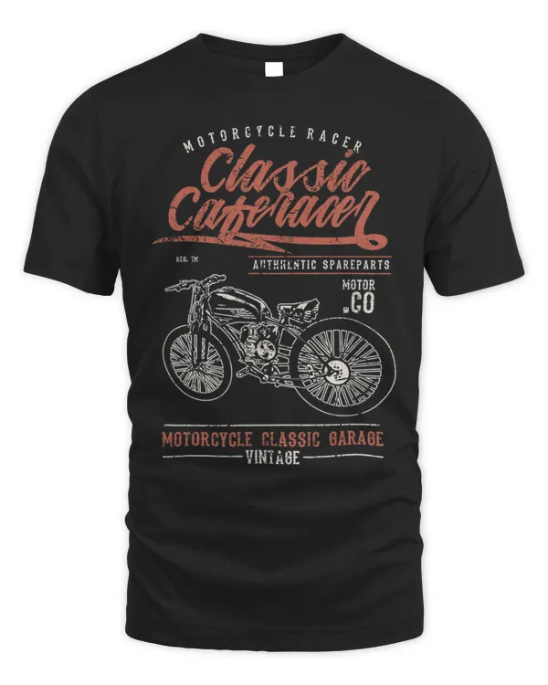 Classic Cafe Racer motorcyclists and bikers