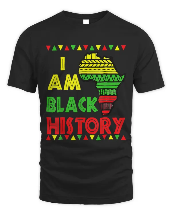Black Melanin Girl I Am Black History Month Kids