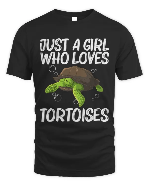 Cool Tortoise Art For Girls Kids Aquatic Land Reptile Lovers
