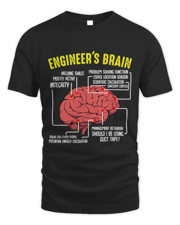 Engineer Brain IT Computer Data Technique Work Interest Fun