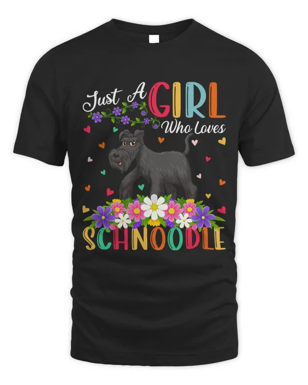 Schnoodle Dog Lover Just A Girl Who Loves Schnoodle 211