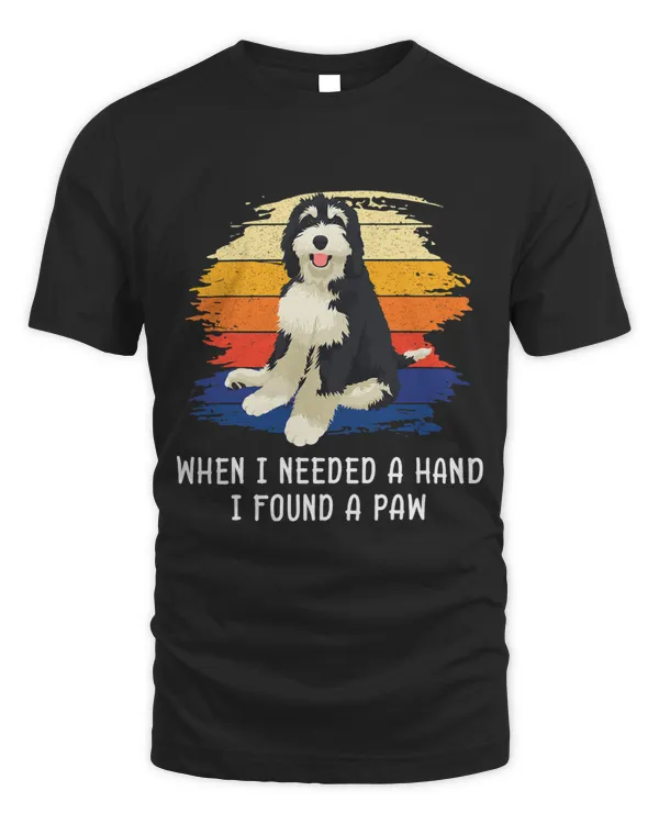 When I Needed A Hand I Found A Paw Bernedoodle Dog Owner