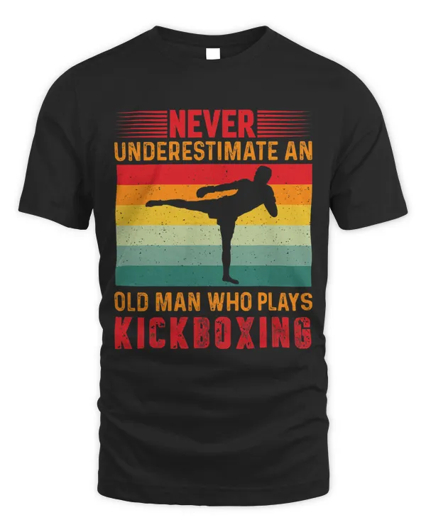 Never Underestimate An Old Man Who Plays Kickboxing Player