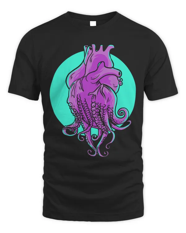 Octopus Tentacles Anatomical Heart Cardiologist Heart Expert 11