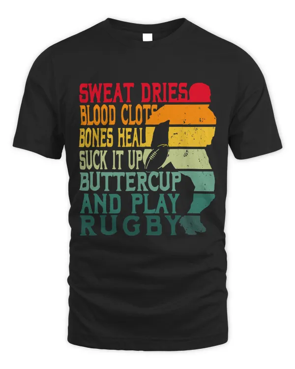 Sweat Dries Blood Clots And Play Rugby Sports Player Mentor 21