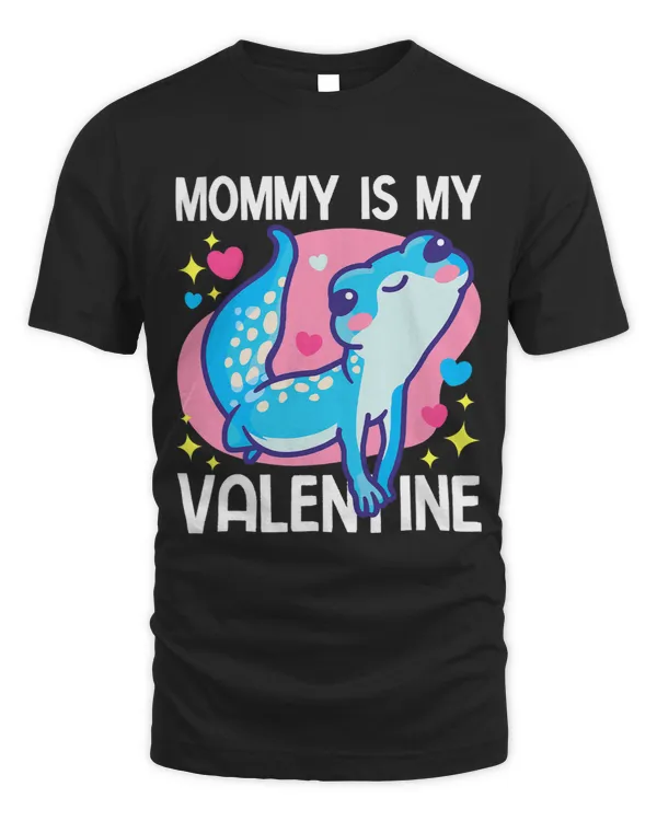 Mommy is my Valentine with a Lizard