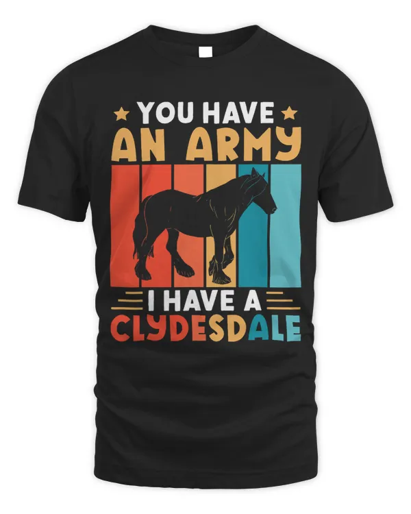 Clydesdale Army Scottish horse breed