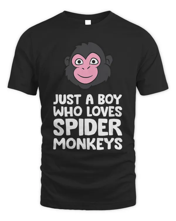 Just a Boy Who Loves Spider Monkeys