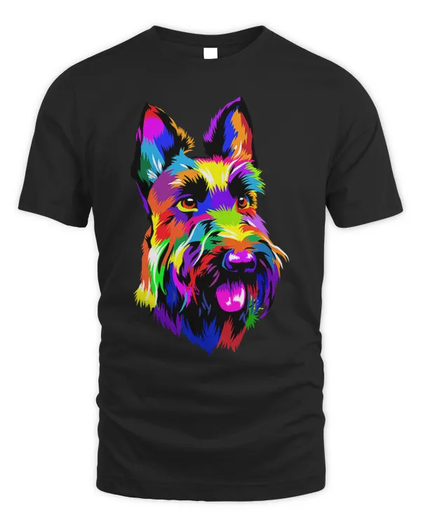 Pop Art Scottish Terrier Dog Animal Lovers Keeper Pet Owner 155