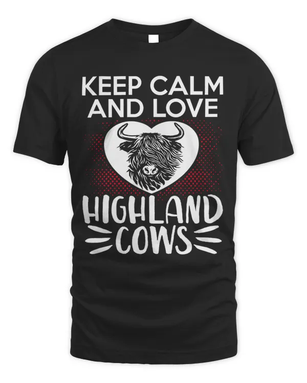 Scottish Highland Cattle Cow Breeder Longhorn Keep Calm And