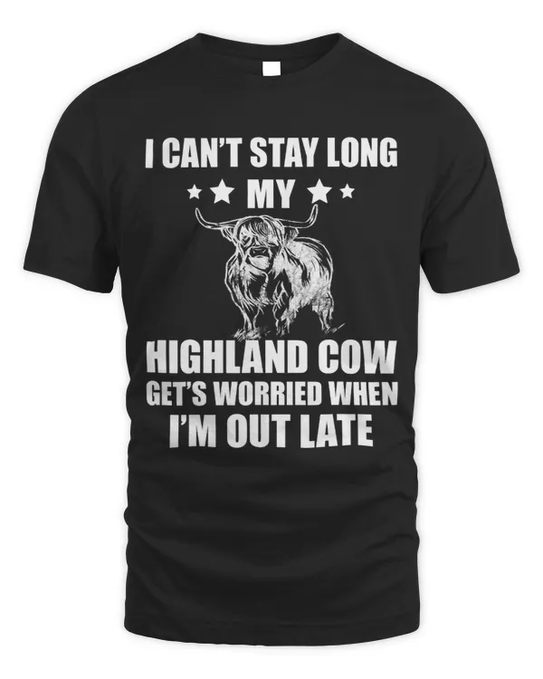 Scottish Highland Cow Hairy Cow Scotland Cow Gets Worried