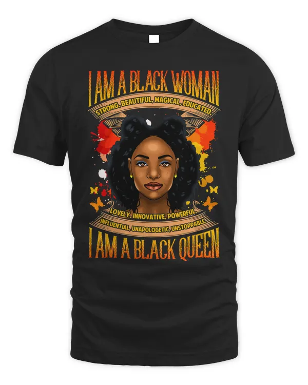 Black Queen Strong Powerful Influential Magical Unstoppable 211